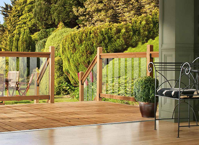 Clearview Deck Railing Kit