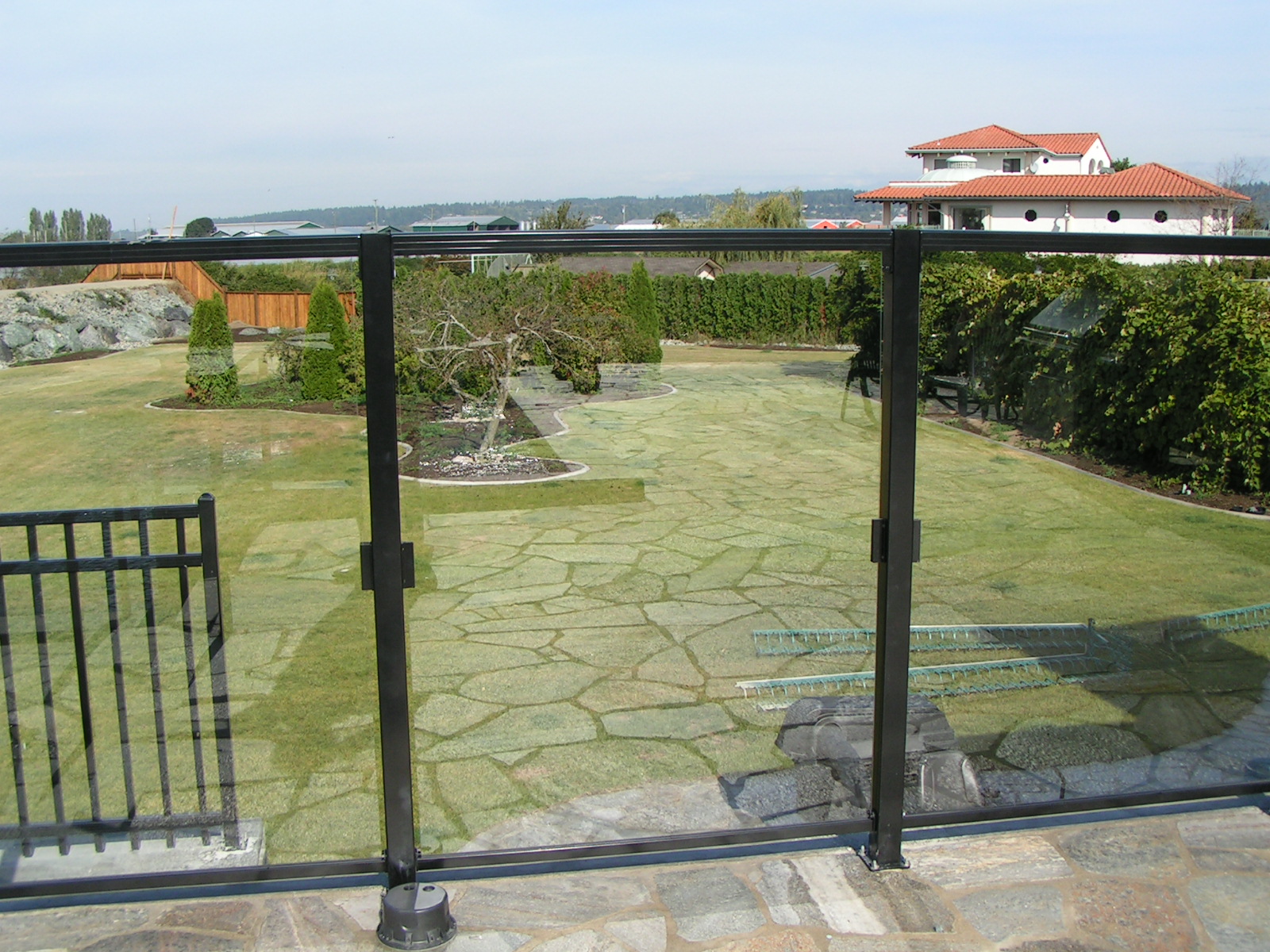 glass railings