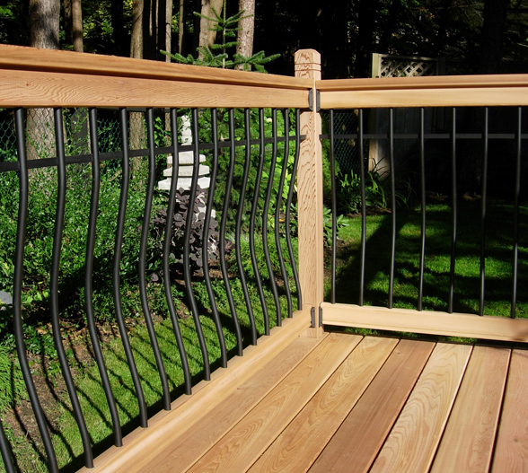 Deck Railing Kits Systems Vista, Outdoor Railing Systems