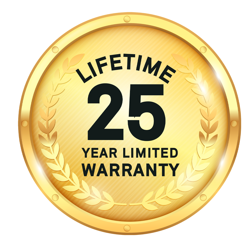 25 Year Warranty